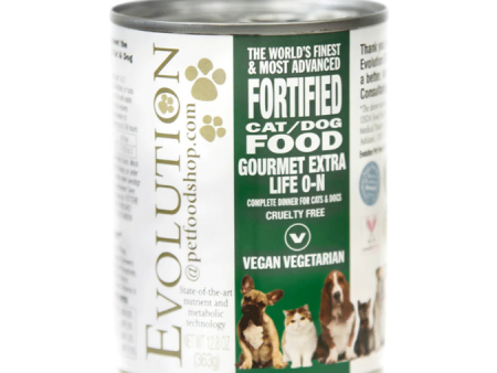 Evolution Organic Gourmet Cat Dog Food Green Can  - 363g Cheap