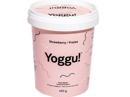 Yoggu Strawberry Coconut Yogurt - 450g Online now