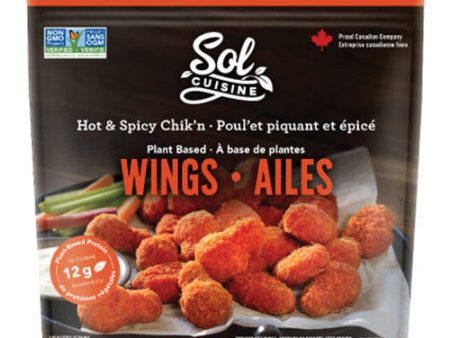 Sol Cuisine Hot & Spicy Chik n Wings - 255g Online Hot Sale