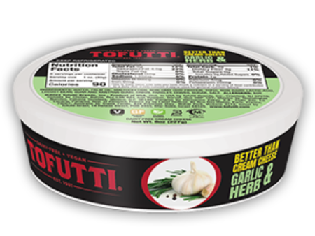 Tofutti Garlic and Herb Better Than Cream Cheese - 227g Sale