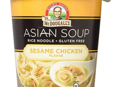 Dr. McDougall s GF Sesame Chicken Ramen Cup - 37g Supply