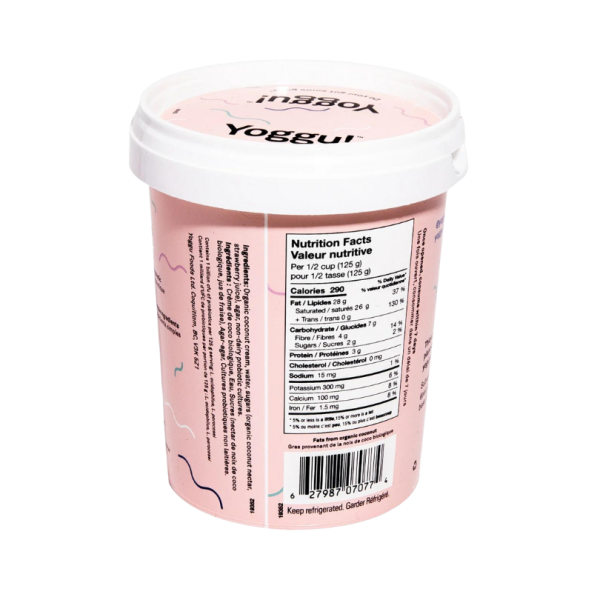 Yoggu Strawberry Coconut Yogurt - 450g Online now