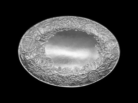 Large Oval Sunflower Platter Sale