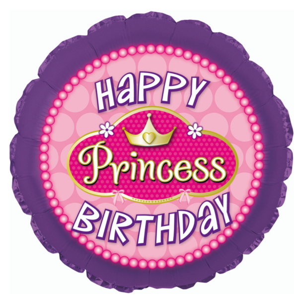 # 26 Happy Birthday Princess Pink Pearls Balloons Hot on Sale