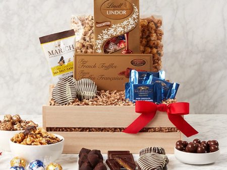 Sweet Snacks Gift Crate For Discount