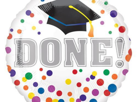 # 112 Done Grad Dots Balloon Hot on Sale