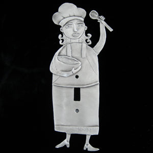 Leandra Drumm  Female Chef  Switch Plate For Cheap