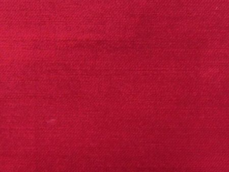 Glam Fabric Imperial Fire - Red Rayon Velvet Upholstery Fabric Hot on Sale