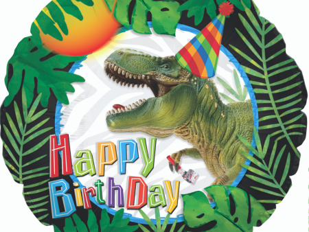 # 32 Happy Birthday Dinosaur Balloon For Sale