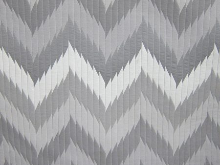 Glam Fabric Maison 2 Grey - Woven Upholstery Fabric Online