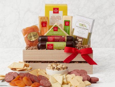 Charcuterie & Snacks Gift Crate on Sale