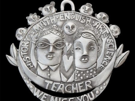 Leandra Drumm  We Miss You Teacher  Ornament Cheap