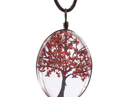 Flower Tree Necklace Fashion