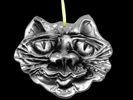 Cat Face Ornament For Sale