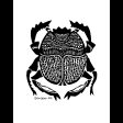 Wide Scarab Print Cheap