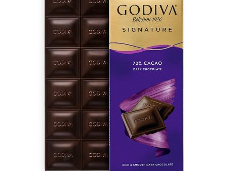 72% Cocoa Dark Chocolate Tablet - 90 Hot on Sale