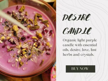 Scented candles. LOVE DESIRE CANDLE Online now