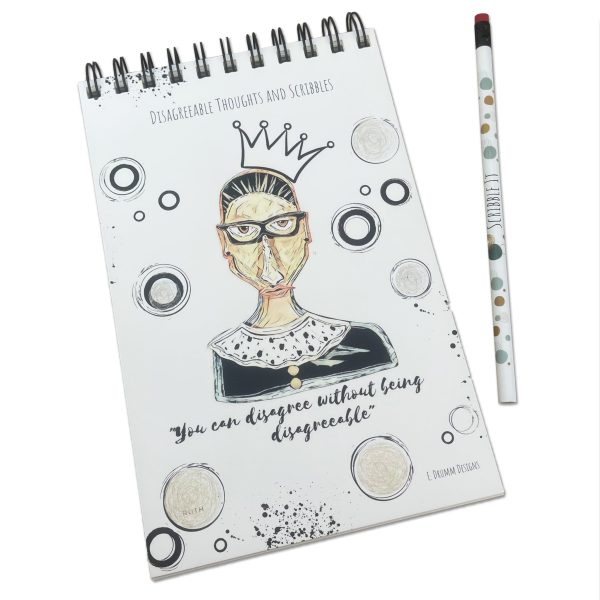 E. Drumm Designs  Ruthie  Notebook For Sale