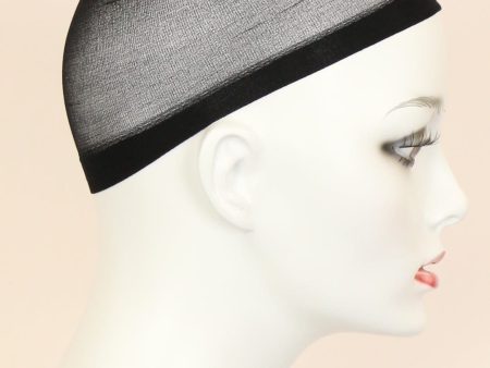 Dozen Nylon Wig Cap- Black  (FINAL SALE) For Sale