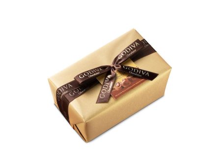 Milk Chocolate Gold Ballotin Box, 500g For Sale