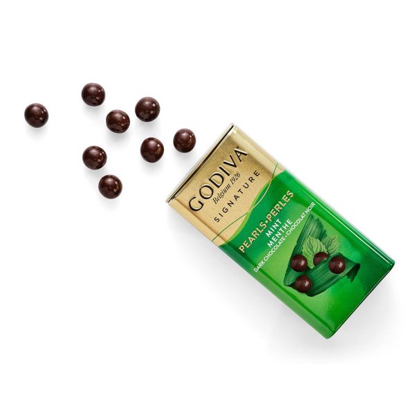 Dark Chocolate Mint Pearls, 43g Discount