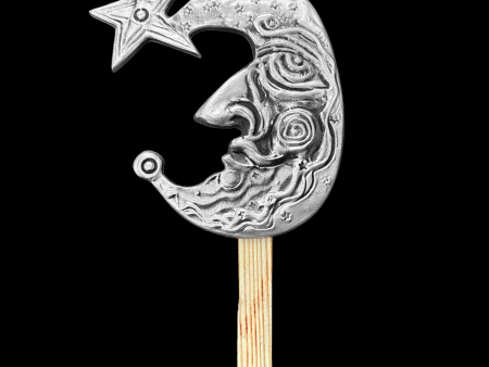 Crescent Moon Garden Stake Hot on Sale