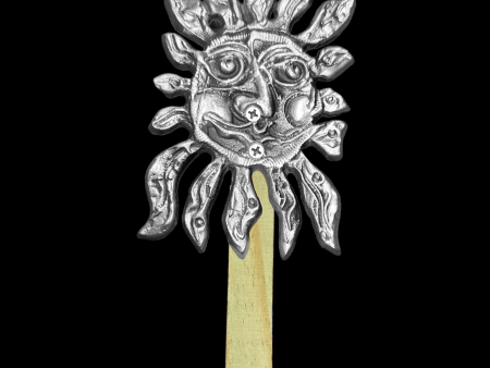 Smiling Vertical Sun Garden Stake For Sale