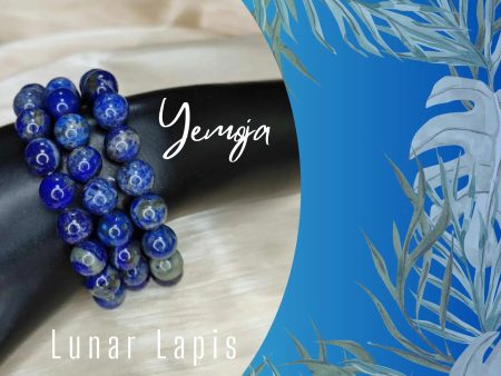 Yemoja Lapis Bracelet For Sale