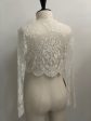 Catherine bridal French lace sheer tulle bolero cover up shrug Hot on Sale