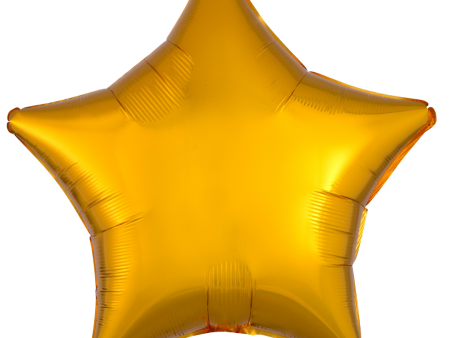 # 107 Solid Star-Shaped Gold Balloon For Sale