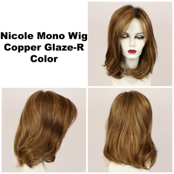 Nicole Mono w  Roots (medium wig) Discount