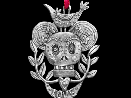 Leandra Drumm  Calavera Amore  Ornament Online Hot Sale