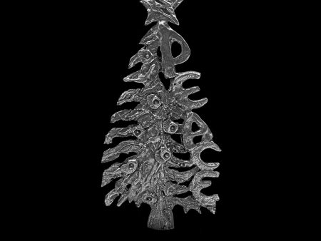 Peace  Christmas Tree Wall Hanging Online now