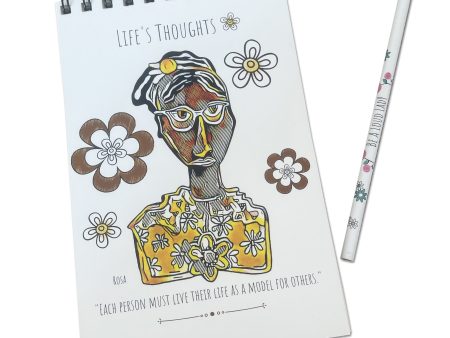 E. Drumm Designs  Rosie  Notebook Online Sale