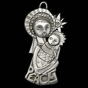 Leandra Drumm  Peace Madonna  Ornament For Discount