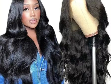 13X4 Body Wave Frontal Wig Human Hair Lace Front Wig Pre-plucked Glueless Human Hair Lace Wig Brazilian Body Wave Lace Front Wig For Cheap