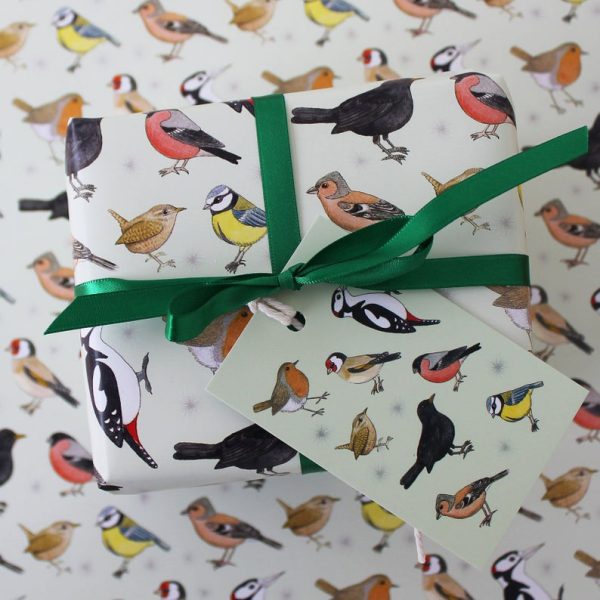 Gift Wrap Sets - Garden Birds Online Hot Sale