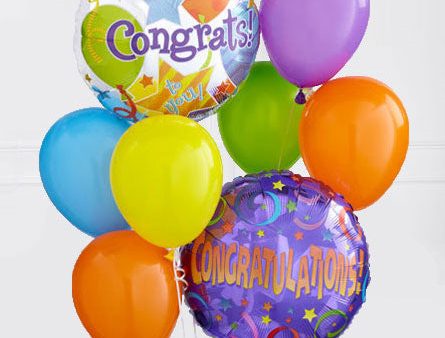 Congratulations Balloon Bouquet Sale