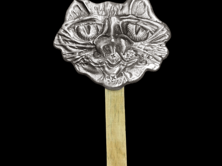 Cat Face Garden Stake Supply