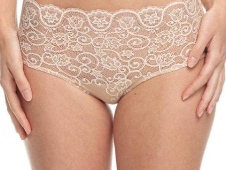 Commando Double take bikini briefs in Ivory nude or black Fashion