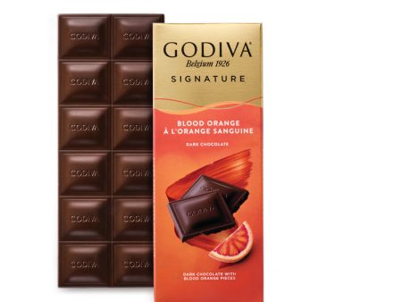 Blood Orange Dark Chocolate Tablet - 90g Hot on Sale