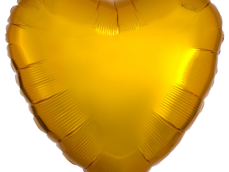 # 106 Solid Gold Heart-Shaped Balloon Fashion