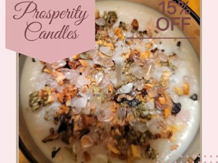 Scented candles. PROSPERITY BLESSED CANDLE For Sale