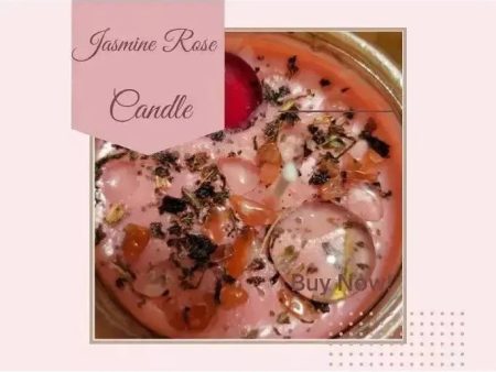 Scented candles. Jasmine Rose Chakra Candle on Sale