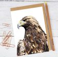 Illustrated Greeting Card - Golden Eagle Sale