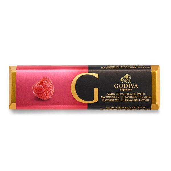 Dark Chocolate Raspberry Bar, 45g Online Sale