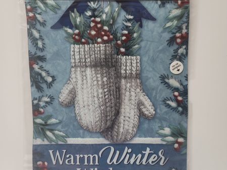 WINTER MITTENS GARDEN FLAG-1961 Online now