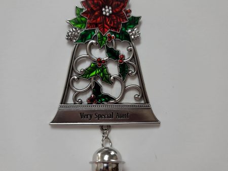 VERY SPECIAL AUNT BELL ORNAMENT-4480 Online Hot Sale