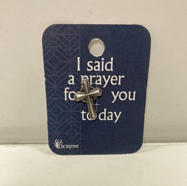 I SAID A PRAYER LAPEL MAG CROSS-3639 Online Hot Sale