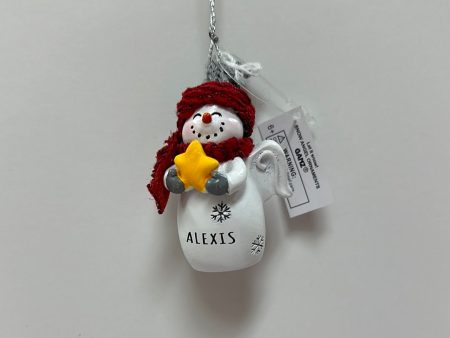 ALEXIS SNOW ANGEL ORNAMENT-5930 Online now